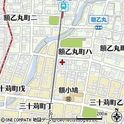 石川県金沢市額乙丸町ハ185周辺の地図