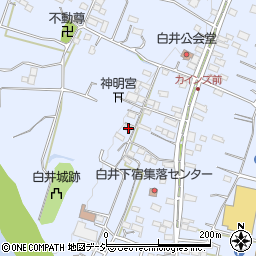 群馬県渋川市白井558周辺の地図