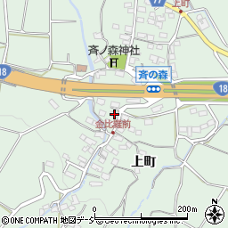 長野県千曲市八幡上町3697-2周辺の地図