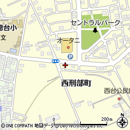 栃木県宇都宮市西刑部町2450周辺の地図