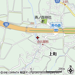 長野県千曲市八幡3698周辺の地図