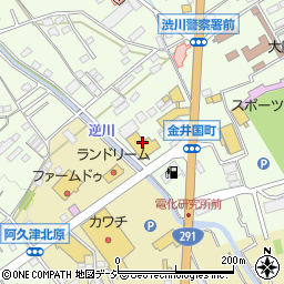 群馬トヨペット渋川金井店周辺の地図