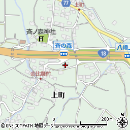 長野県千曲市八幡上町3882周辺の地図