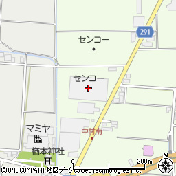 北陸センコー運輸株式会社金沢営業所周辺の地図
