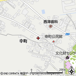 長野県大町市大町幸町5333-4周辺の地図