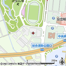 ＪＡ松任中央支店周辺の地図