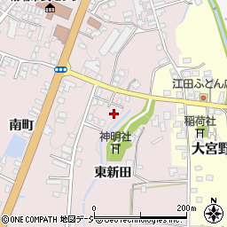 富山県南砺市城端東新田周辺の地図