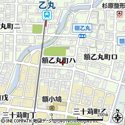 石川県金沢市額乙丸町ハ172周辺の地図