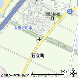 石川県白山市石立町281周辺の地図
