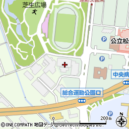 松任市農業協同組合　中央支店周辺の地図