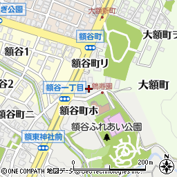 石川県金沢市額谷町リ15周辺の地図