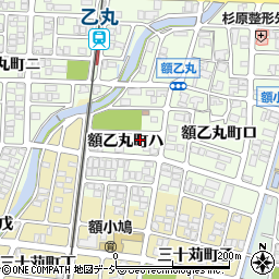 石川県金沢市額乙丸町ハ160周辺の地図