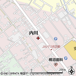 長野県千曲市内川794周辺の地図