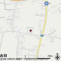 栃木県芳賀郡市貝町赤羽3676-16周辺の地図