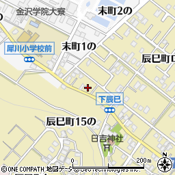 石川県金沢市辰巳町ロ13周辺の地図