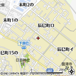 石川県金沢市辰巳町ロ53周辺の地図