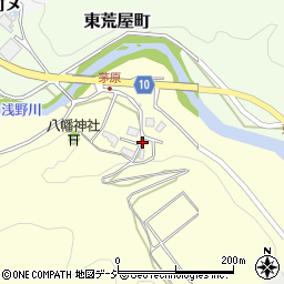 石川県金沢市茅原町周辺の地図