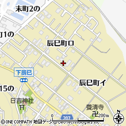 石川県金沢市辰巳町ロ77周辺の地図