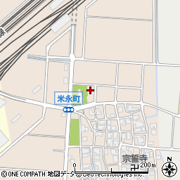 石川県白山市米永町6周辺の地図