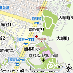 石川県金沢市額谷町リ12周辺の地図