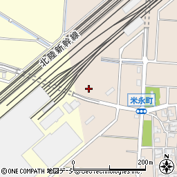 石川県白山市米永町2451-2周辺の地図