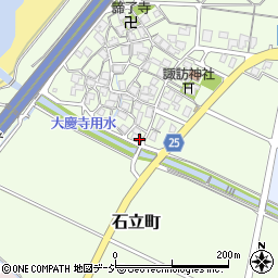 石川県白山市石立町2周辺の地図