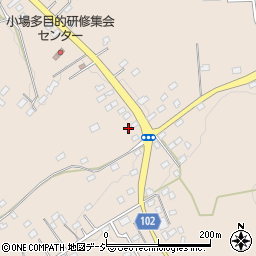 茨城県常陸大宮市小場1350周辺の地図
