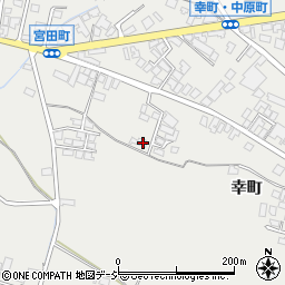 長野県大町市大町5303-1周辺の地図