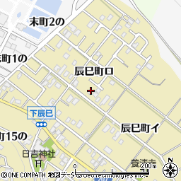 石川県金沢市辰巳町ロ75周辺の地図