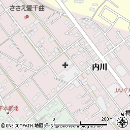 長野県千曲市内川1106周辺の地図