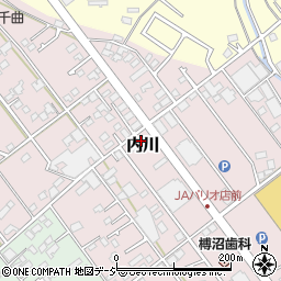 長野県千曲市内川785周辺の地図