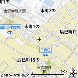 石川県金沢市辰巳町ロ33周辺の地図