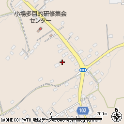 茨城県常陸大宮市小場1341周辺の地図