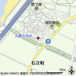 石川県白山市石立町4周辺の地図