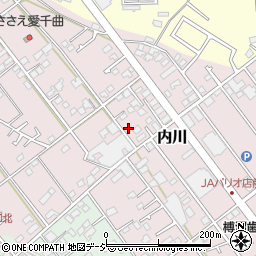 長野県千曲市内川1197周辺の地図