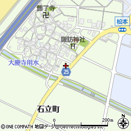 石川県白山市石立町1093周辺の地図