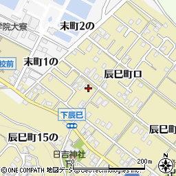 石川県金沢市辰巳町ロ57周辺の地図