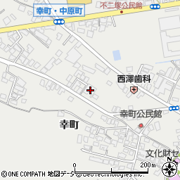 長野県大町市大町幸町5355-1周辺の地図