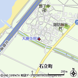 石川県白山市石立町33周辺の地図