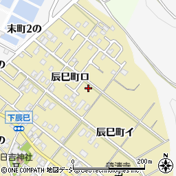 石川県金沢市辰巳町ロ82周辺の地図