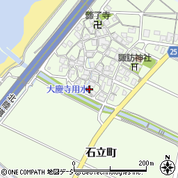 石川県白山市石立町30周辺の地図