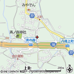 長野県千曲市八幡上町3903-4周辺の地図