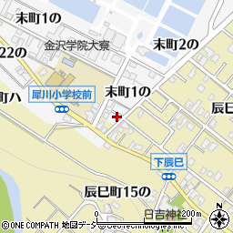 石川県金沢市末町１の210周辺の地図