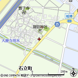 石川県白山市石立町230-1周辺の地図