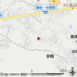 長野県大町市大町幸町5318周辺の地図