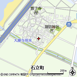 石川県白山市石立町28周辺の地図