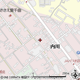 長野県千曲市内川1196-1周辺の地図