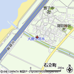 石川県白山市石立町263-2周辺の地図