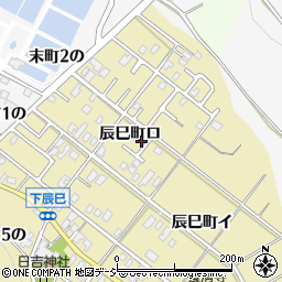 石川県金沢市辰巳町ロ84周辺の地図