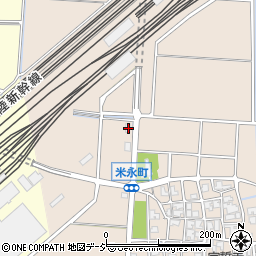 石川県白山市米永町2302周辺の地図